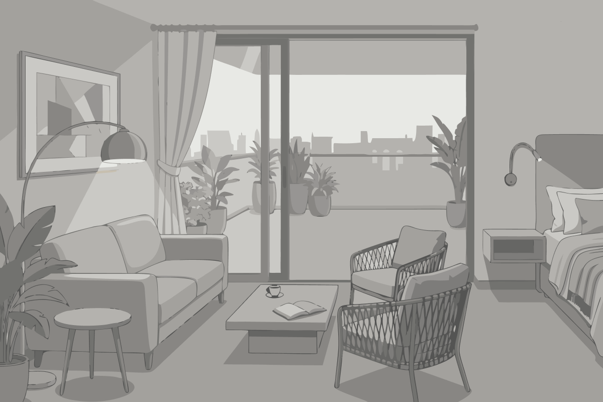 Queen Room with Two Queen Beds - Poolside/Non-Smoking